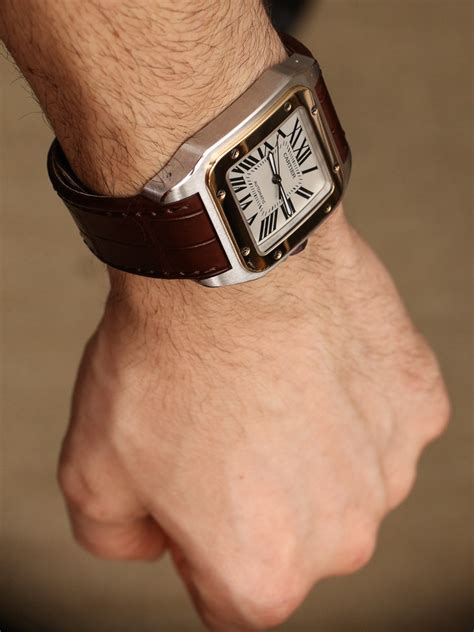 cartier santos 100 review.